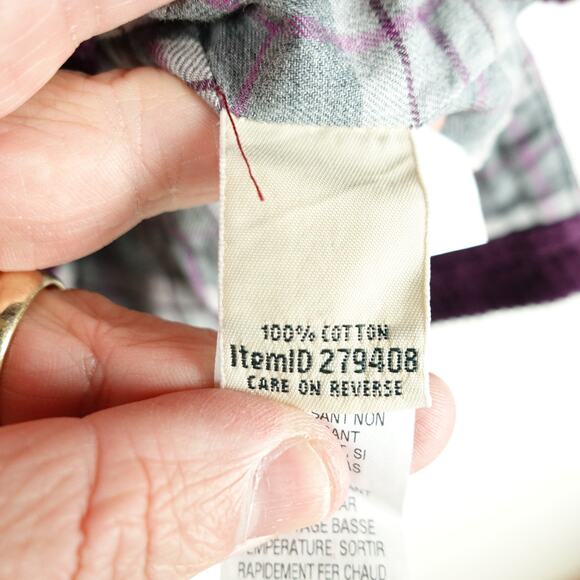 LL Bean Shirt Jacket SZ M Corduroy Chore Barn Outdoors Gardening Utility Shacket - Picture 4 of 9